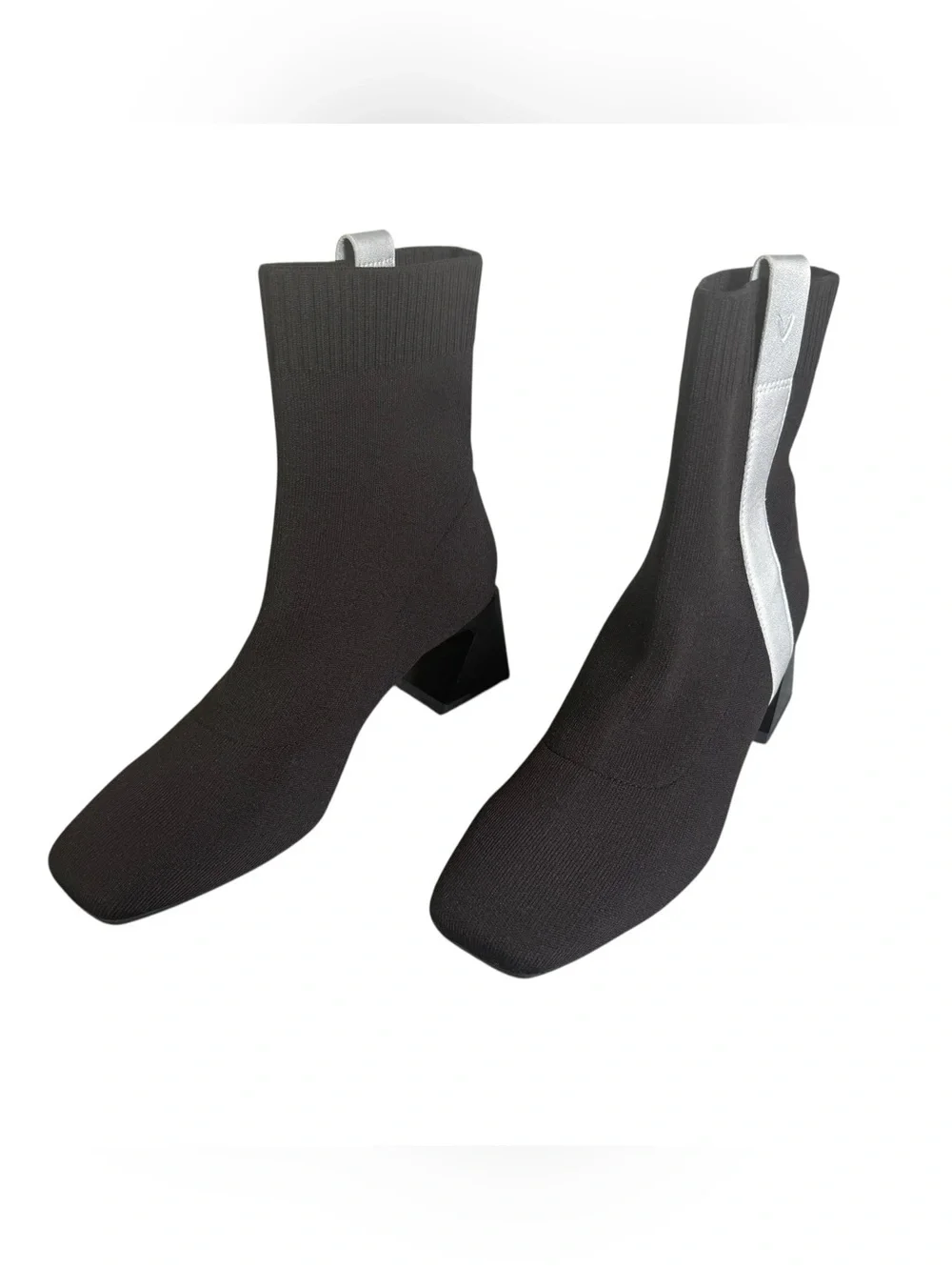 VIVAIA Rafaella Square-Toe Water-Repellent‎ Heeled Boots